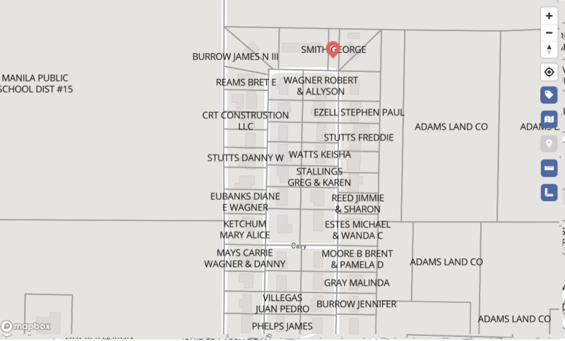 315-00423-000 MISSISSIPPI COUNTY MANILA AR ALLEN ST  0.06 ACRE
