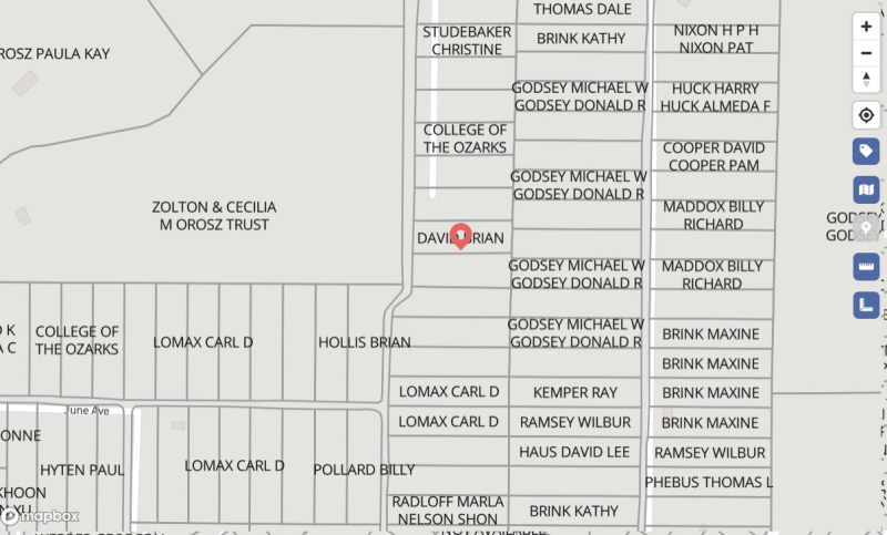 370-00105-000 sharp county  0.98 acre RANDY DRIVE