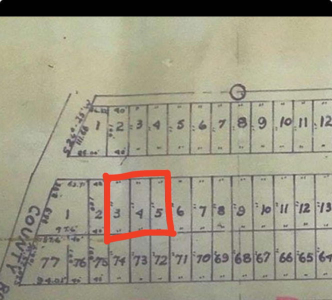 686-25066,67,68-000 Triple lot in Fulton County/Hardy